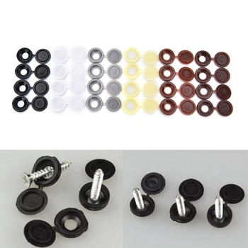 10buc/lot cu Balamale din Plastic Șurub Capac de Ori Snap Caps 6 Culori Pentru Masina Acasa Decor Mobilier de Înaltă Calitate