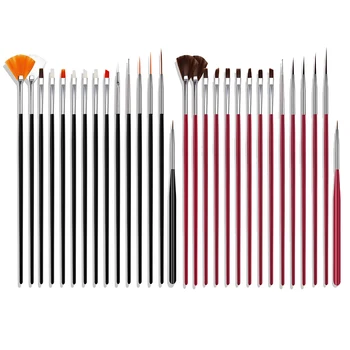 15buc/Set Cârlig Linie de Creion Pentru Unghii Pictura din Plastic/Nylon DIY 2 Culori Multi-funcție Copii Papetarie Rechizite