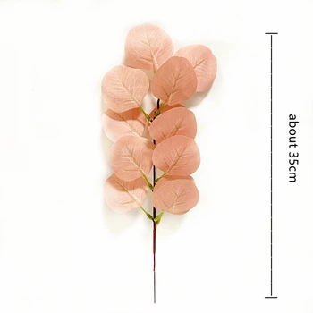 1buc Artificiale Frunze de Eucalipt Tulpini Eucalipto Ramuri de Plante Artificiale pentru Buchete de flori de Nunta de Vacanță Verdeață Decor
