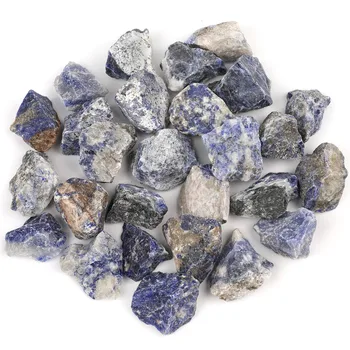 1buc Naturale Albastru Sodalit Pietre Prime Minerale-Specimen de Decor Acasă