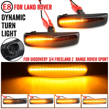 2 buc LED-uri de Semnalizare Dinamic Lampă de poziție Laterală Repetor semnalizator Pentru Land Rover Freeland Discovery 2 3 4 Rover Sport L320