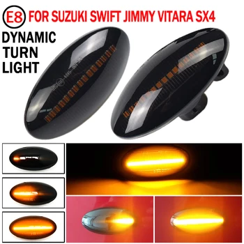 2 buc LED-uri Dinamice de poziție Laterale de Semnalizare Repetor Indicator luminos Curge Flash Fit Pentru Suzuki SX4 EY/GY 2006-2013