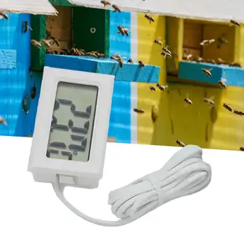 2 Culori Senzor Digital Exacte cu Ecran LCD Telecomanda Higrometru Digital Stup Termometru Higrometru pentru Casa Gradina Supplie