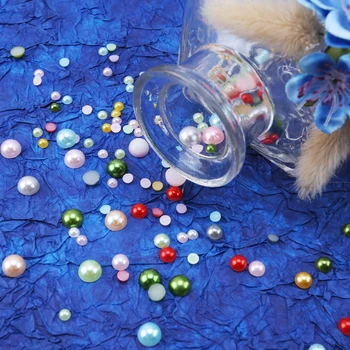 2 Cutie Handmade Margele Jumătate Perla Nit Butoane Mașină de Haine DIY Instrument Perla Nit Butoane pentru cel Mai bun Decor