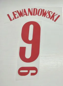2020 #9 LEWANDOWSKI Nameset Fotbal Patch Insigna