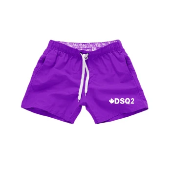 2021 Bărbați DSQ2 Vara Muscule de Fitness, pantaloni Scurți de Sport Bărbați în aer liber pantaloni Scurți de Plajă de Agrement Jogging Formare Imprimate pantaloni Scurți