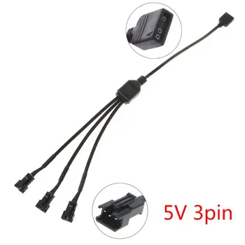 2021 Noi 5V 3PIN JST SM 3Pin Fan Interfață de sex Feminin/Masculin Adaptor Cablu pentru Placa de baza SINCRONIZARE Transfer Cablu de Extensie