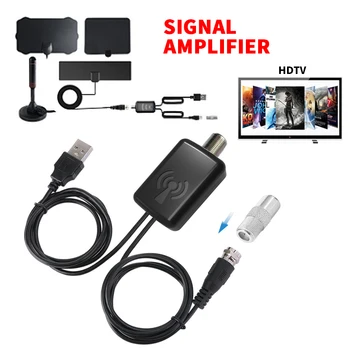 2021 Nou HDTV Antena Amplificator Antena de Satelit la Sol Receptor Digital Antena TV cu Amplificator Amplificator de Semnal de Rapel