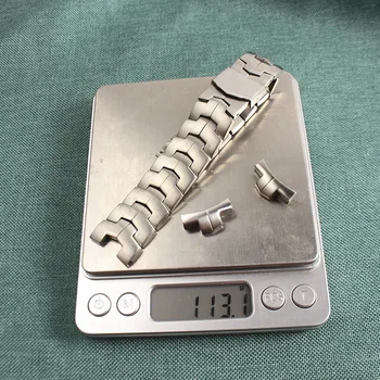 21 mm 22 mm, din Oțel Inoxidabil Periat Watchband Benzi de Ceasuri de mana Curea depolyment Catarama Incuietoare Pentru TAG HEUER LINK