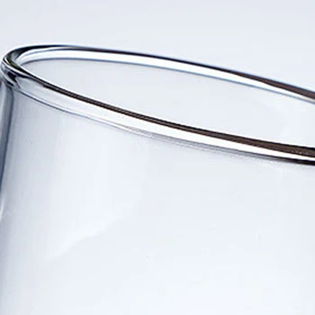 250/350/450ml Mâner de două Straturi de Sticlă Ceașcă de Izolare Termică Ceai Lapte Clar Cana de Izolare Termică, Drinkware, Sticla clara