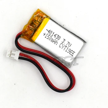 3.7 V 401430 150mAh Cu Plug baterie Reîncărcabilă Li-polimer litiu Lipo Celule Li-ion baterie Pentru tableta digitală Set PSP MP5 GPS Bluetoo