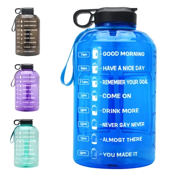 3.8 L Tritan Galon de Apă Biberonul BPA Free de Sticle Portabil de Sport sală de GIMNASTICĂ Ulcior Sticle de Apă Eco-Friendly Drinkware Agitator Leakproof