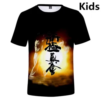 3 La 14 Ani Copii t shirt kyokushin Karate 3D Imprimate t-shirt Boys Fetele harajuku Maneca Scurta tricou topuri haine Copii