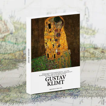 30 Buc/Set Gustav Klimt Serie carte Poștală ins Stil Felicitari DIY Jurnalul Decor de Papetărie