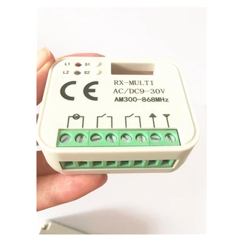 300-900MHZ AC DC 9-30V Rulare cod RX MULTI Frequency control de la distanță receptor