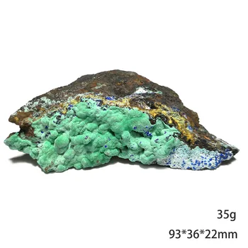 35g B4-1 Piatra Naturala Gibbsite Azurit Cristal Mineral Specimen Cadou Decor Din Provincia Yunnan China