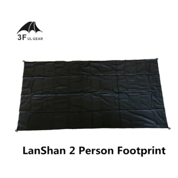 3F UL GEAR LanShan 2 Cort amprenta wearproof rezistent la apa groundsheet original silnylon pânză sol 210*110cm