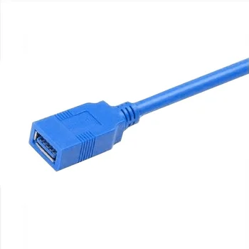3FT Albastru USB 3.0 de Tip a Unui Bărbat cu O Femeie Super-Viteza de Extensie Cablu Convertor Adaptor de Conectare la Computer prin Cablu dropshipping