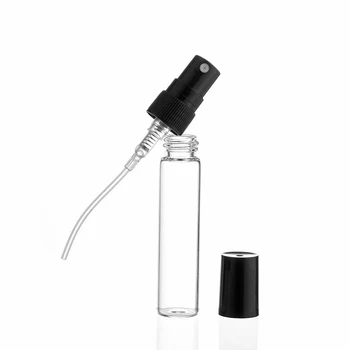 5 buc/pachet Portabil Mini Parfum Flacon de Sticlă Gol Cosmetice Probă Tub Subțire Vials2ML 3 ML 5 ML 10 ML