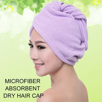 5 Culori De Păr De Uscare Prosop Par Magic Iute Uscat Microfibra Părul Baie Prosop Uscare Turban Folie Capac Spa Baie Pălărie