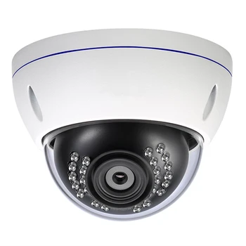 5MP Camera IP H. 265 Onvif, POE Obiectiv cu Unghi Larg de interior CCTV Cupola de Metal Viziune de Noapte Camera de Supraveghere 1080P