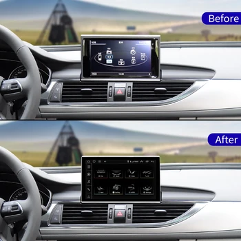 8 Core Masina Stereo Multimedia Pentru Audi A6 C7 A7 2012-2018 4+64G RAM WIFI 4G Carplay IPS Ecran Tactil, GPS Navi 10 Sistem Android
