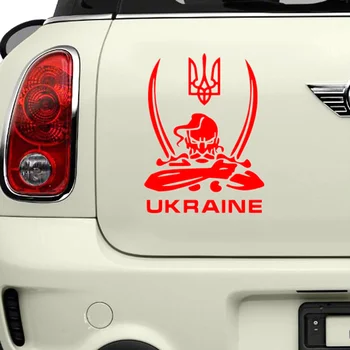 Acoperă zero text ucrainean autocolante auto, piese auto etichetele alimentare decorative autocolante polietilena