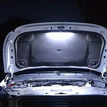Alb de Sub Capota de Lumină LED Kit Cu Automata on/off-Universal se Potrivește Orice Vehicul Auto lumini cu LED-uri comutator Automat Legături Benzi cu LED-uri