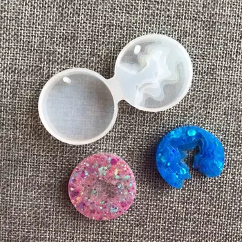 Aouke Mini insula Silicon Mucegai DIY UV Rășină Decorative, Artizanat Bijuterii de Luare a Mucegai Rășină Epoxidică Matrite pentru Bijuterii