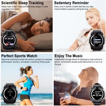 Apelare Bluetooth Smart Watch Femei pe încheietura mîinii Ceas pentru Bărbați Ceasuri Smartwatch Somn Monitor Sport Ceas Brățară Ceas Electronic