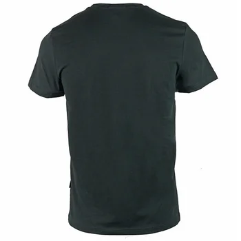 Aquascutum Semnătura Verificați Negru bărbați femei T-Shirt
