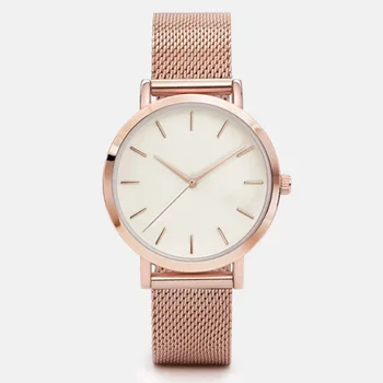 Articolul 2021 contractate de moda unghii scară doamnelor ceas din aliaj de plasă curea cuarț ceasuri