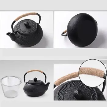 AU-Sud fonta ceainic de fier vechi oală de ceai de coji de vase de sănătate cazan scară oală de fier 800ml