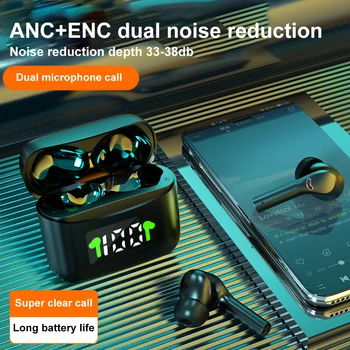 Auriculares Bluetooth TWS 5.2 set cu Cască fără Fir rezistent la apa IPX5 fone de ouvido Sport Pavilioane ANC de Anulare a Zgomotului Căști