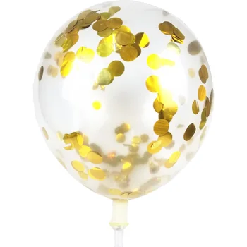 Baloane Stau Balon Titular 7 Tuburi Coloana Confetti Balon Copil De Dus Petrecere De Aniversare Pentru Copii Decorul De Nunta De Decorare Consumabile