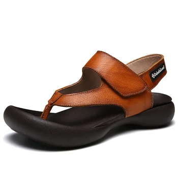 Barbati PU Piele Pantofi Casual, Sandale Confortabile Noua Moda Simplu All-meci Leneș Pantofi pentru Bărbați HA612