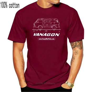 Barbati tricou Vanagon Desen Tehnic T3 Vanagon Westfalia tricouri Imprimate T-Shirt, tricouri top