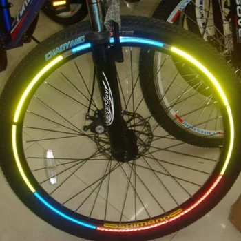 Bicicleta a Vorbit Reflector Biciclete de Munte în formă de Pește de Oțel Rim Vorbit Reflectoare Biciclete Janta Reflectorizante de Lumină Biciclete Instrumente