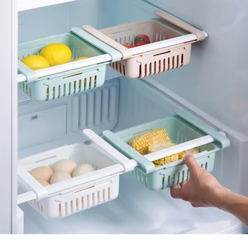 Bucătărie raft de depozitare organizator bucătărie organizator rack accesorii de bucătărie organizator raft raft de depozitare frigider, raft de depozitare cutie