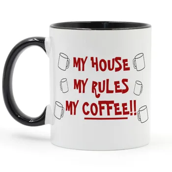 Casa mea, Regulile Mele Cana Mea de Cafea 350ml Cana Ceramica Ceai Lapte Cana Cana Cana Cadou