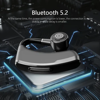 Casti Bluetooth Casti Handsfree Clema Set Cu Cască Fără Fir Cu Mașina De Apel Sport Căști Cu Microfon Pentru Telefoane Inteligente
