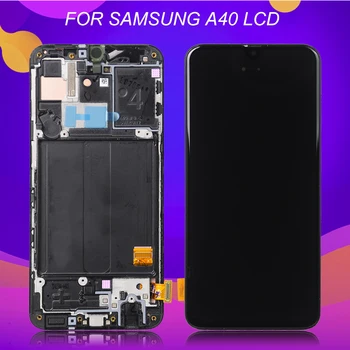 Catteny Promovarea A405 Display Pentru Samsung Galaxy A40 LCD Cu Ecran Tactil Digitizer A405F de Asamblare Transport Gratuit Cu Cadru