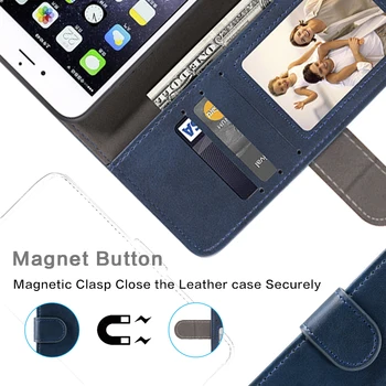 Caz Pentru Doogee X96 Pro Caz Magnetic Portofel Din Piele Acoperire Pentru Doogee X96 Sta Coque Cazuri De Telefon