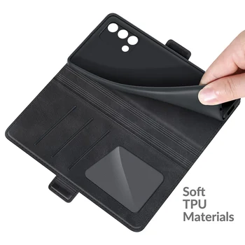 Cazul OPUS F19 din Piele Wallet Flip Cover Epocă Magnet Telefon Caz Pentru OPPO A74 4G Coque