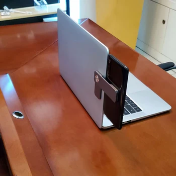 Cele Mai Noi Mici Multi Suport Ecran Laptop Partea De Montare Se Conectează Telefonul Mobil Suport Monitor Clip Reglabil Telefon Stand Titular