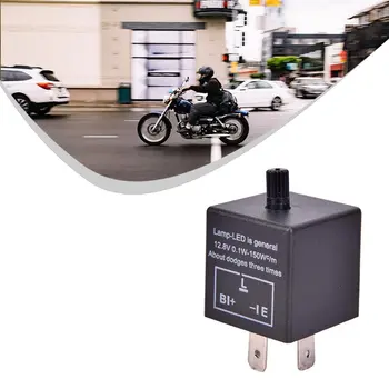 CF13 JL-02 reglabil de conversie de frecvență releu flasher LED-uri de semnalizare de automobile și motociclete universal