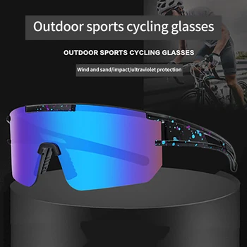 Ciclism ochelari de Soare 2021 New Sosire Ochelari de Vânt Moda Biciclete Echipamente Polarizate protecție UV400 în aer liber, Flexibil Cadru