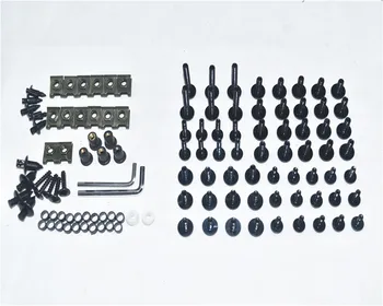 CNC Complet Carenaj Șuruburile de Caroserie Șuruburi Nuci Kit Pentru a se Potrivi Kawasaki Z650 Z750 Z800 Z900 Z1000