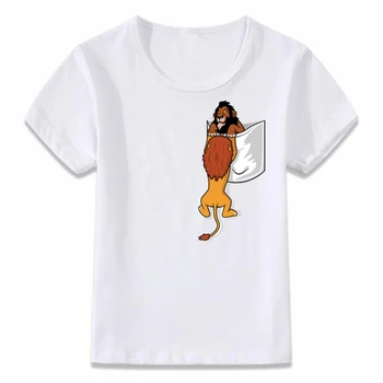 Copii T Shirt Regele Leu Trăiască Regele Cicatrice Trădează Mufasa Copii T-shirt pentru Baieti si Fete Copilul Shirts Tee