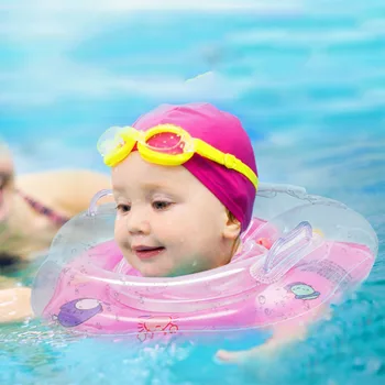 Copilul Gât Float Copii Gonflabile Înot Inel Nou-Născut Geamandura Piscină Accesorii Pentru Sugari De Baie Gât Inelul De Cerc Pentru Copii